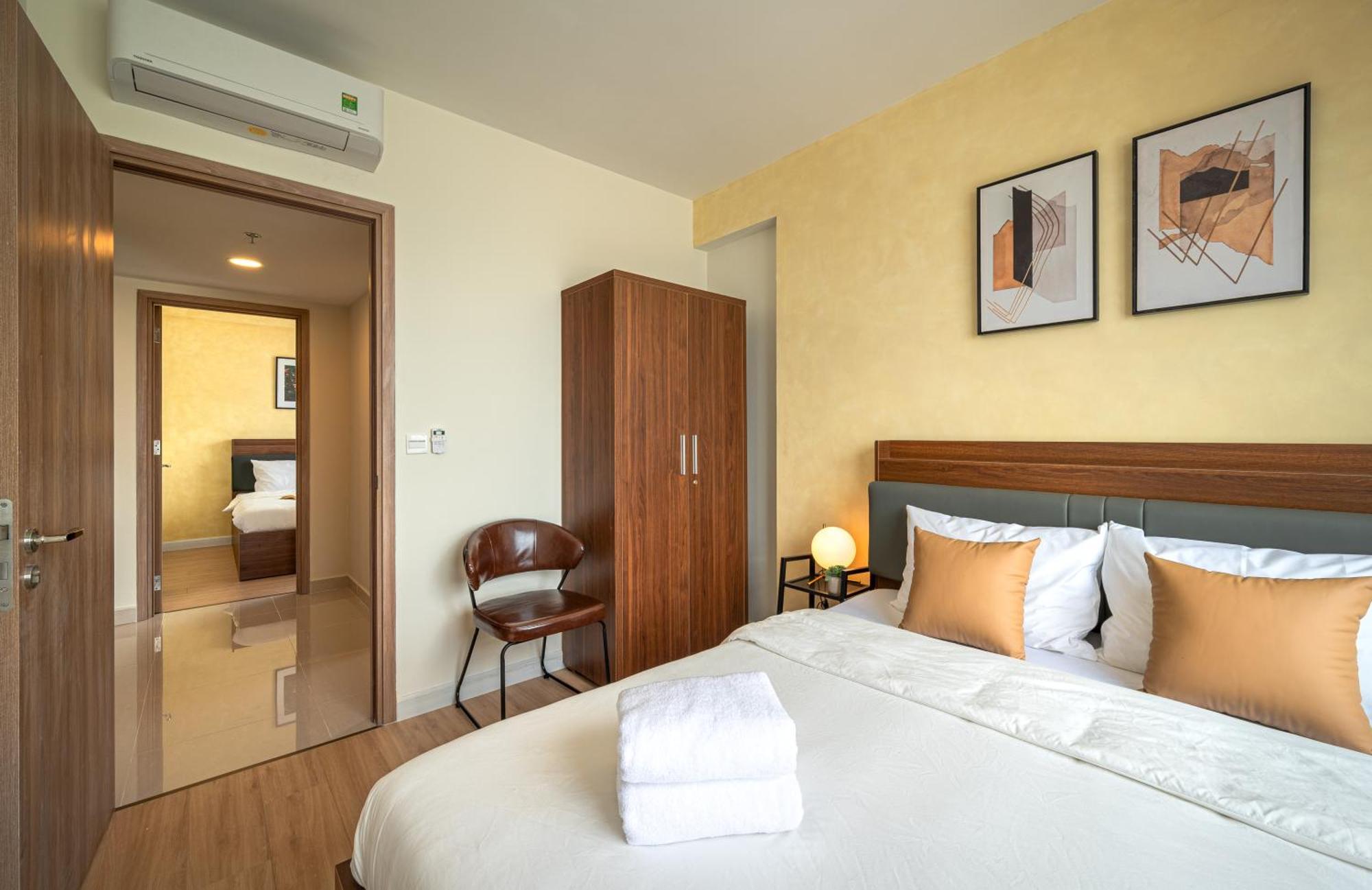 Appartement Saigon Staycation, 2brs+1wc, D1, View Bitexco *