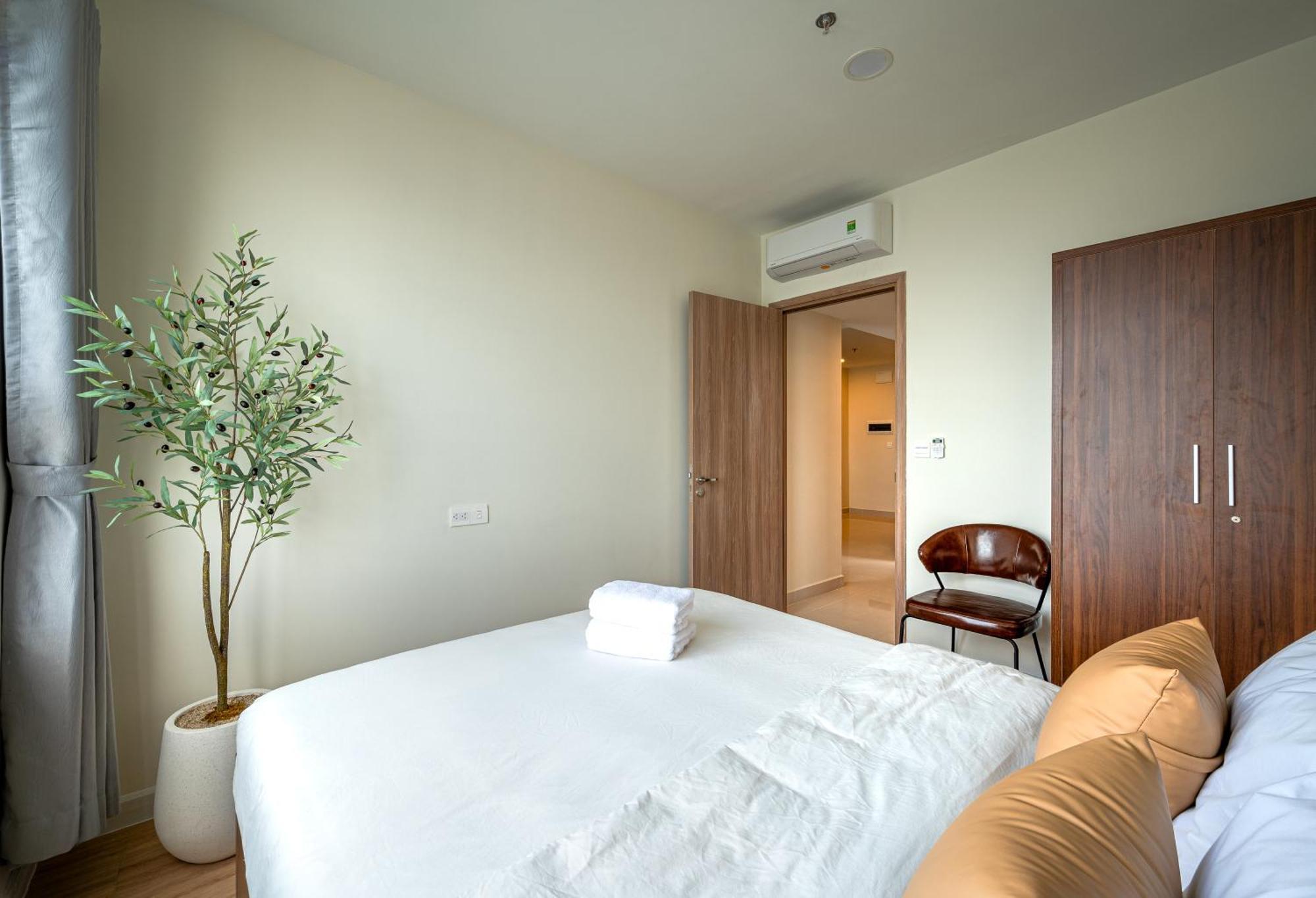Saigon Staycation, 2brs+1wc, D1, View Bitexco Appartement *